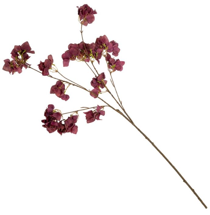 Kunsttak bougainvillea 112cm paars