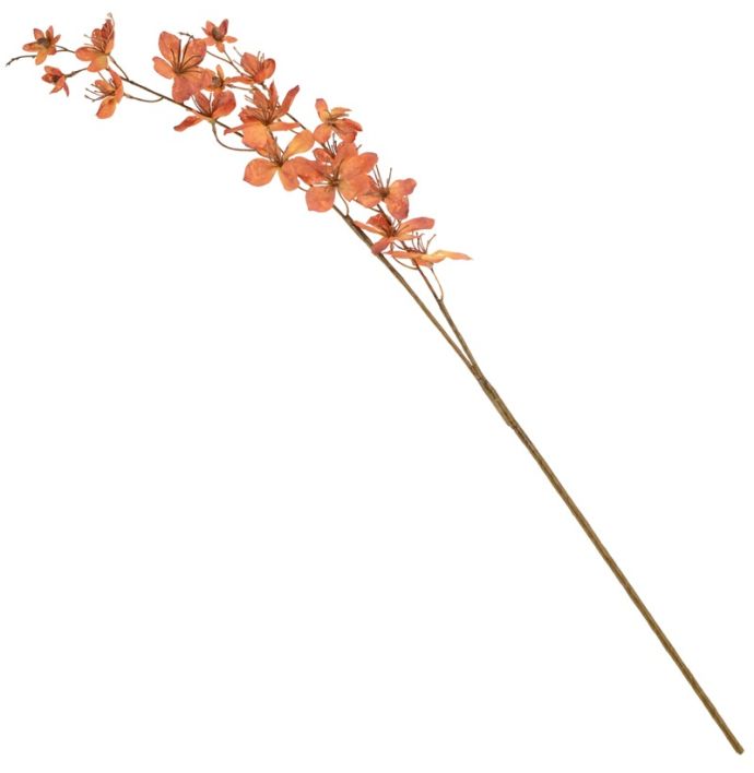 Kunsttak Japanse sierappel 96cm oranje