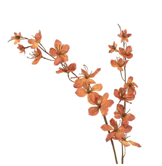 Kunsttak Japanse sierappel 96cm oranje