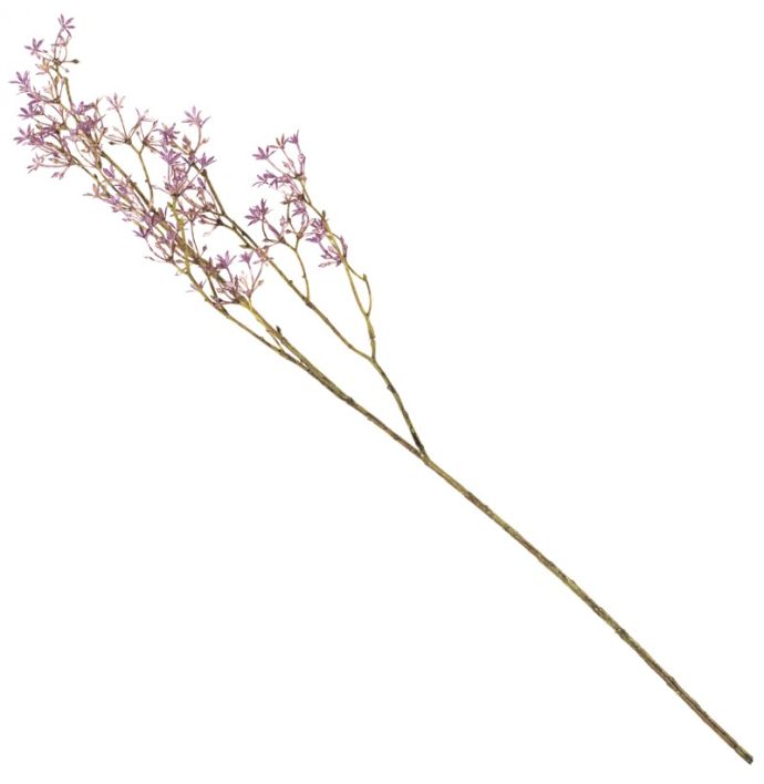 Kunsttak lente-uit 75cm roze