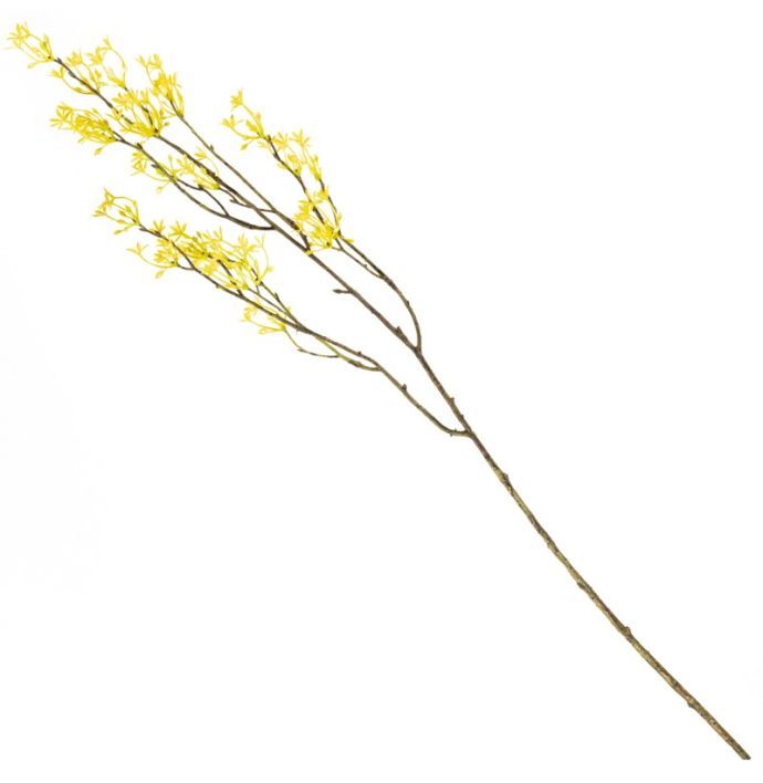 Kunsttak lente-uit 75cm geel