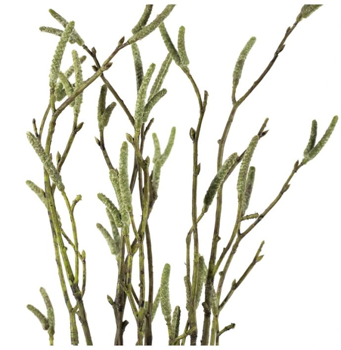 Kunsttak berk 56cm groen