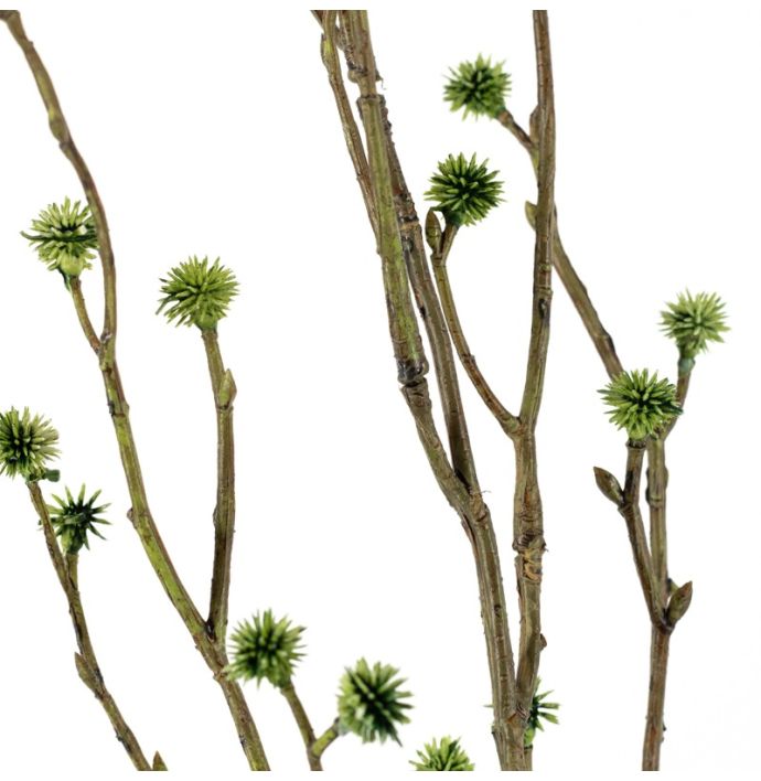 Kunsttak met knoppen 75cm groen