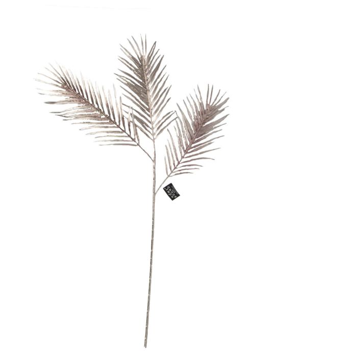 Kunsttak bloemetjes rosé goud 