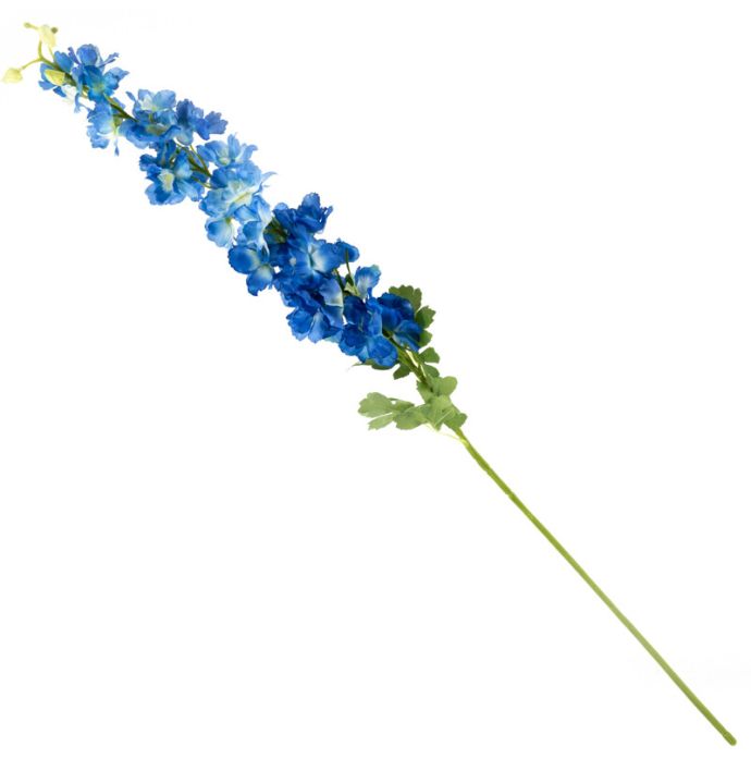 Kunstbloem ridderspoor blauw