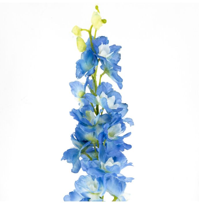 Kunstbloem ridderspoor blauw