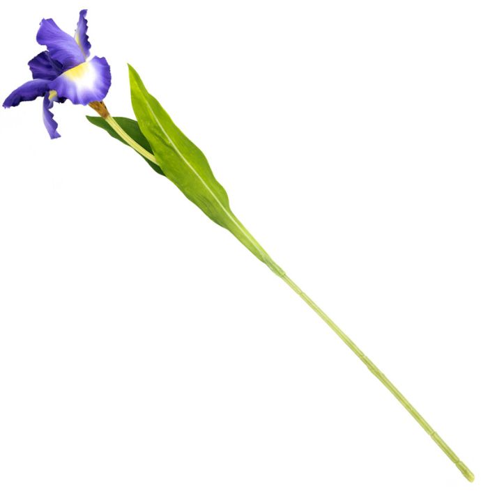 Kunstbloem iris paars