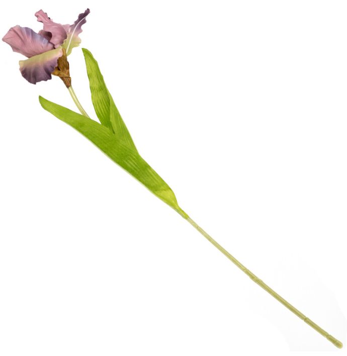 Kunstbloem iris oudroze