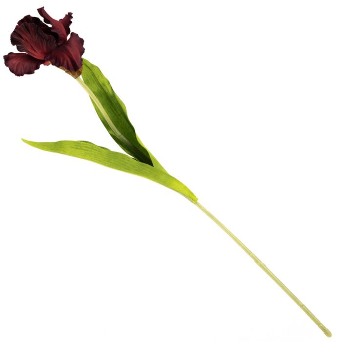 Kunstbloem iris rood