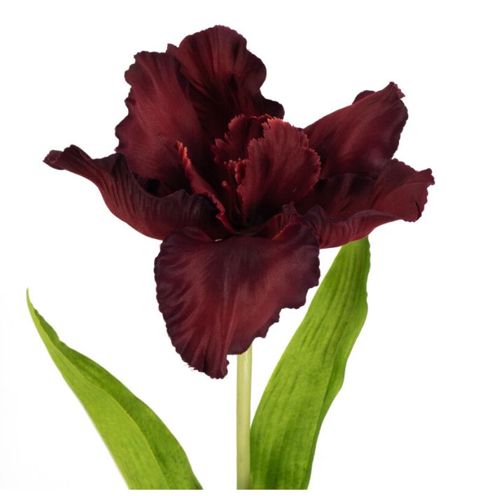 Kunstbloem iris rood