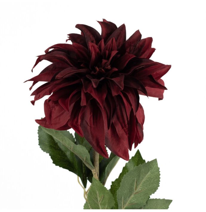 Kunstbloem dahlia rood