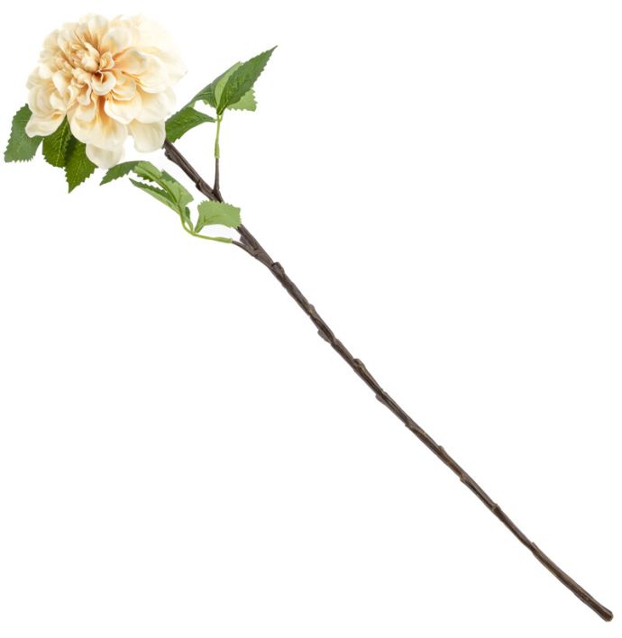 Kunstbloem dahlia creme