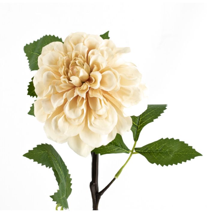 Kunstbloem dahlia creme