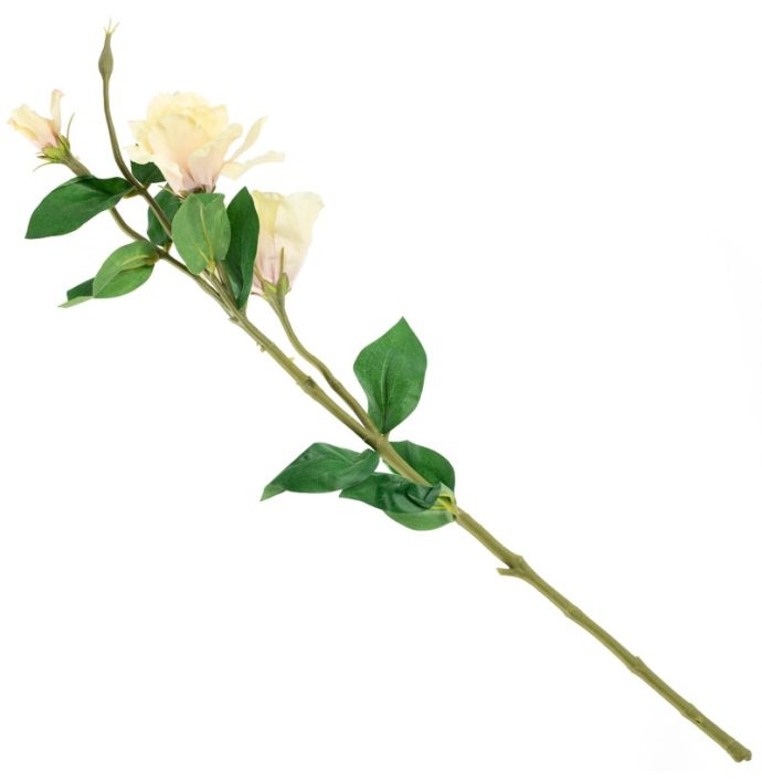 Kunstbloem lisianthus 66cm roze