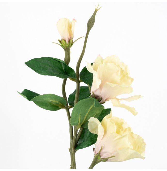 Kunstbloem lisianthus 66cm roze