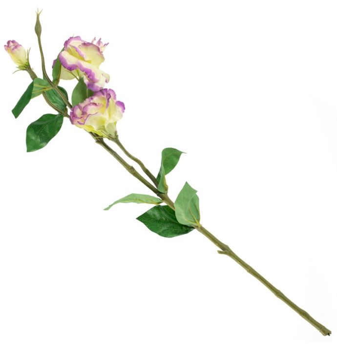 Kunstbloem lisianthus 66cm lila