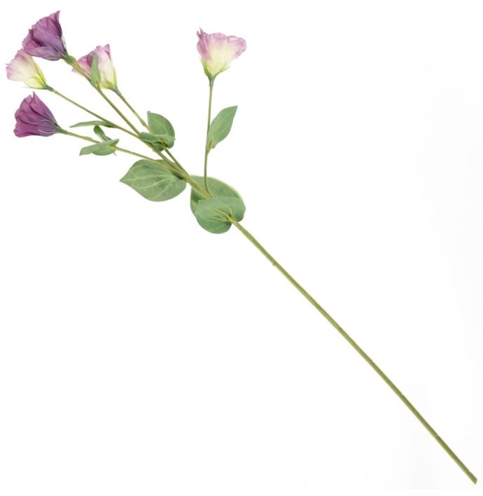 Kunstbloem ballonkokje 76cm lila