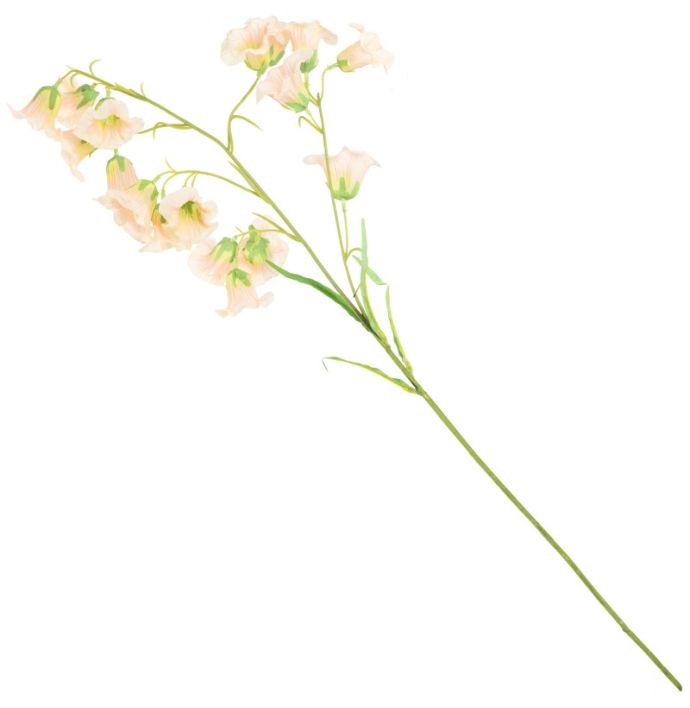 Kunstbloem Campanula 77cm roze