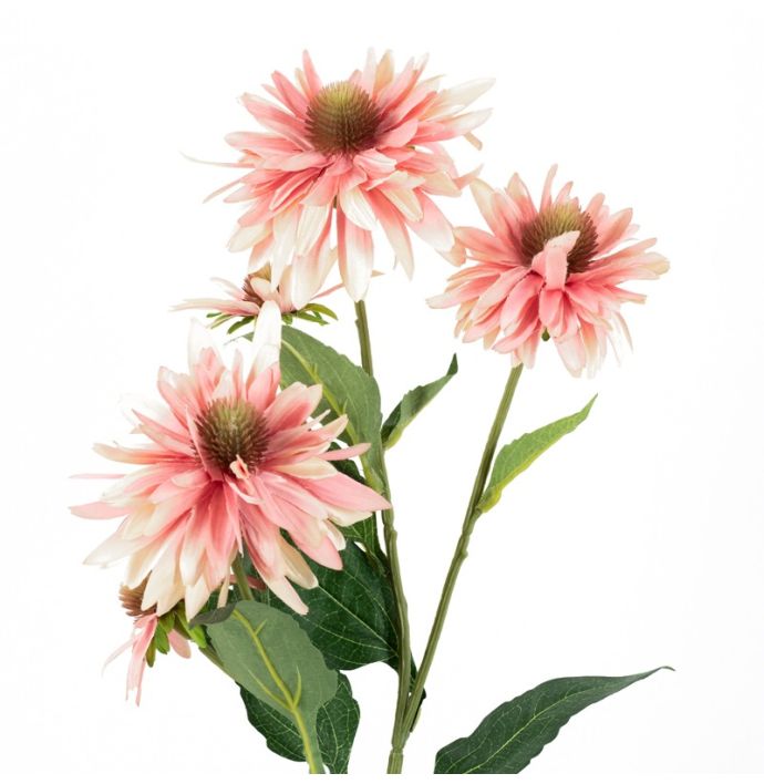 Kunstbloem chrysant 73cm roze