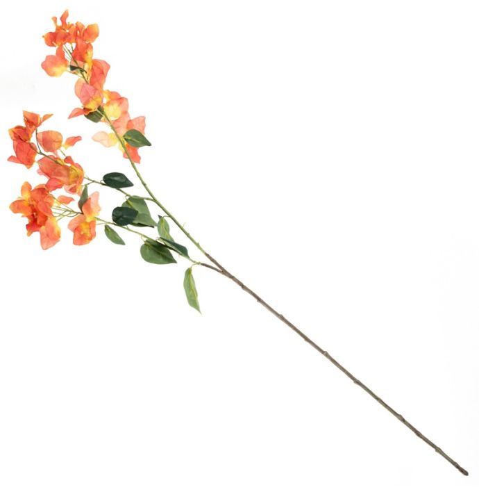 Kunsttak Bougainville 105cm oranje