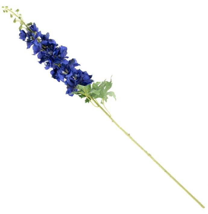 Kunstbloem ridderspoor 94cm blauw