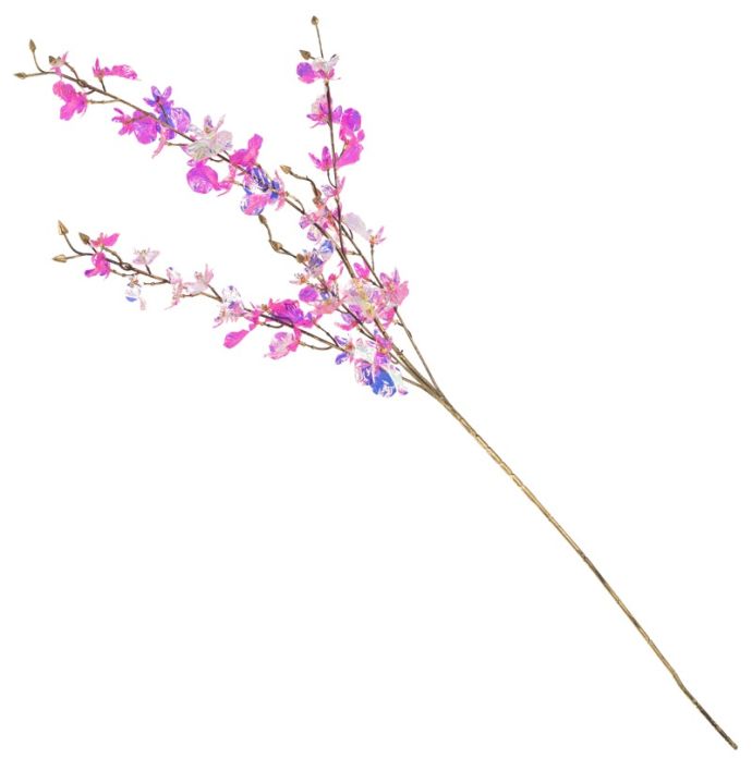 Kunstbloem holo roze/rood Japans 95cm
