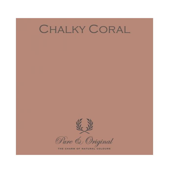 Pure & Original Traditional Paint Eggshell Chalky Coral
