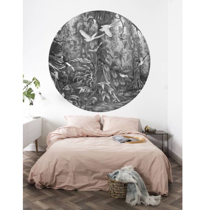 Behangcirkel Tropical landscape