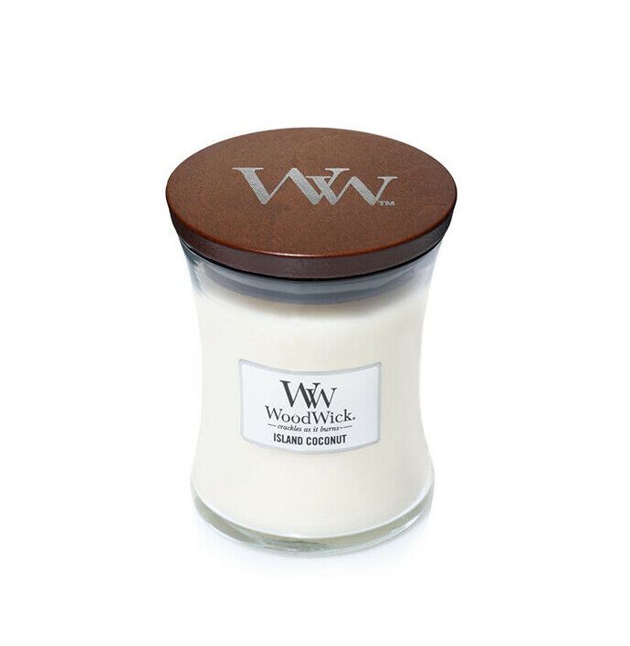 WoodWick Candle Island coconut