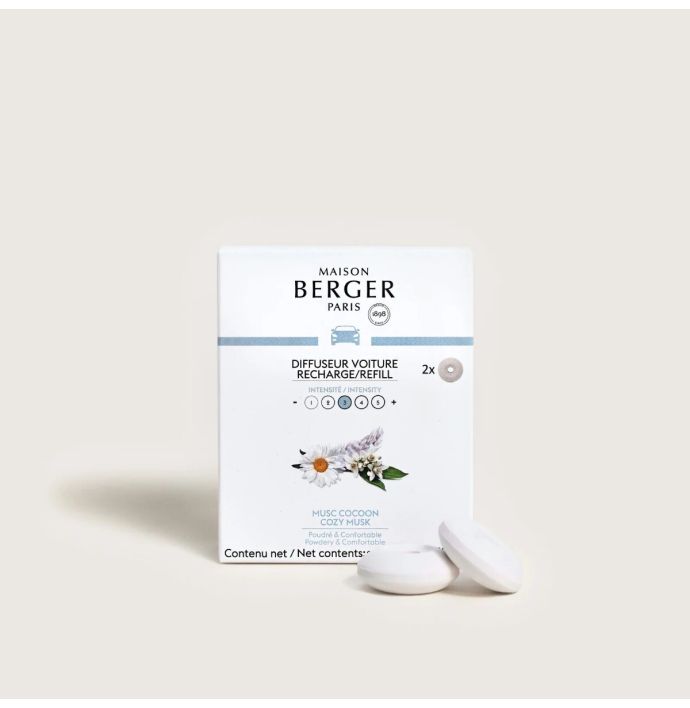Maison Berger Autoparfum Car navulling Cozy musk