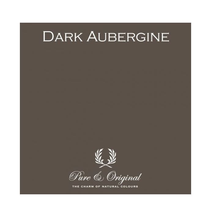 Pure & Original Traditional Paint Eggshell Dark Aubergine