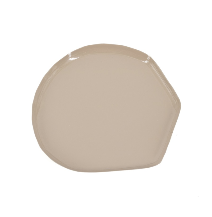 Metalen dienblad Shin S glossy sand