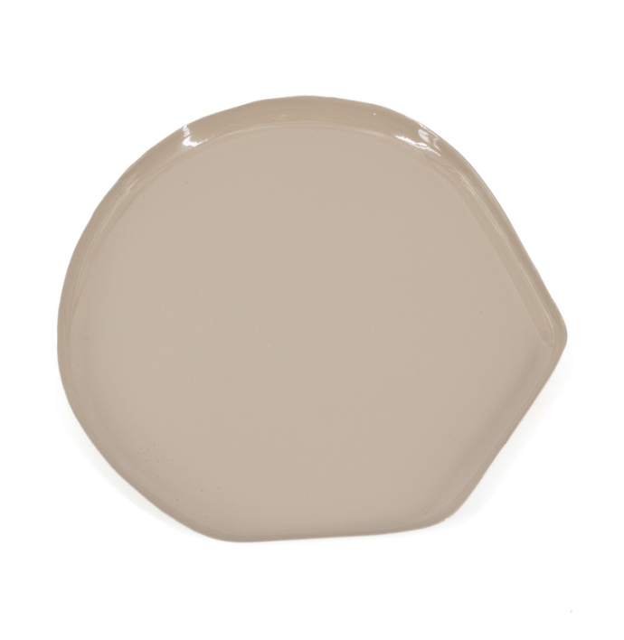 Metalen dienblad Shin M glossy sand