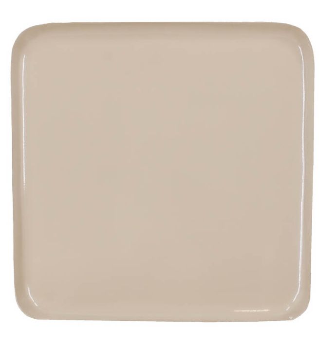Dienblad vierkant beige