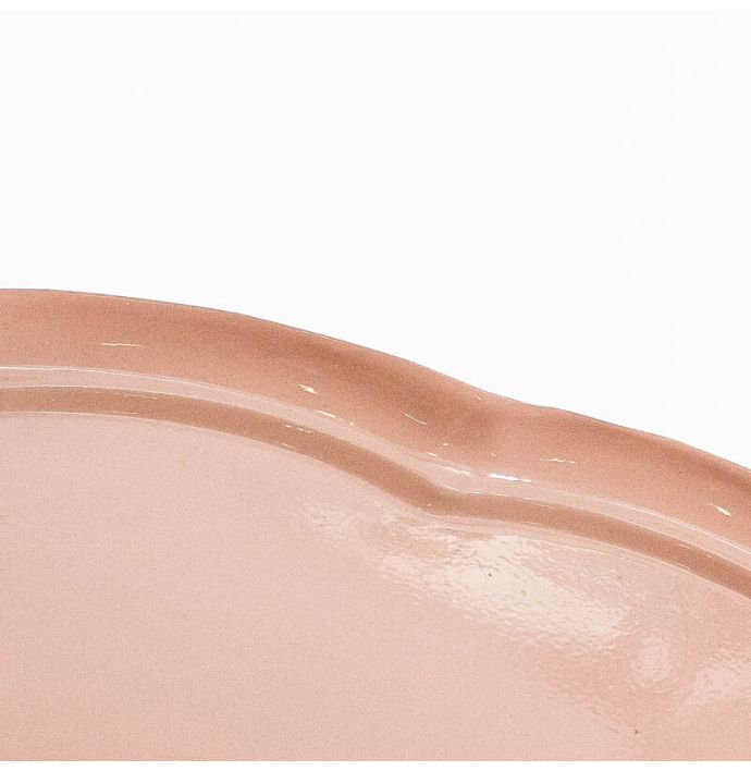 Dienblad flower roze