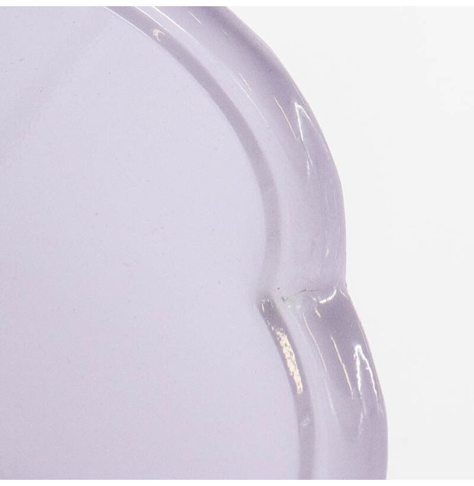 Dienblad flower lila