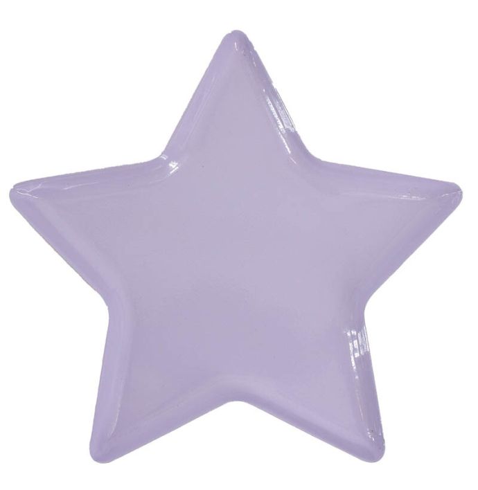 Dienblad star lila