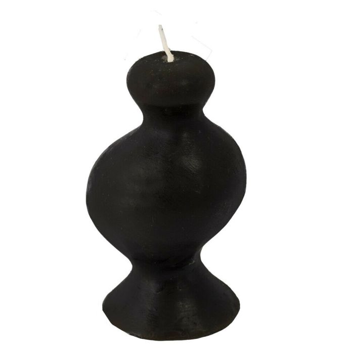 Kaars organisch zwart 