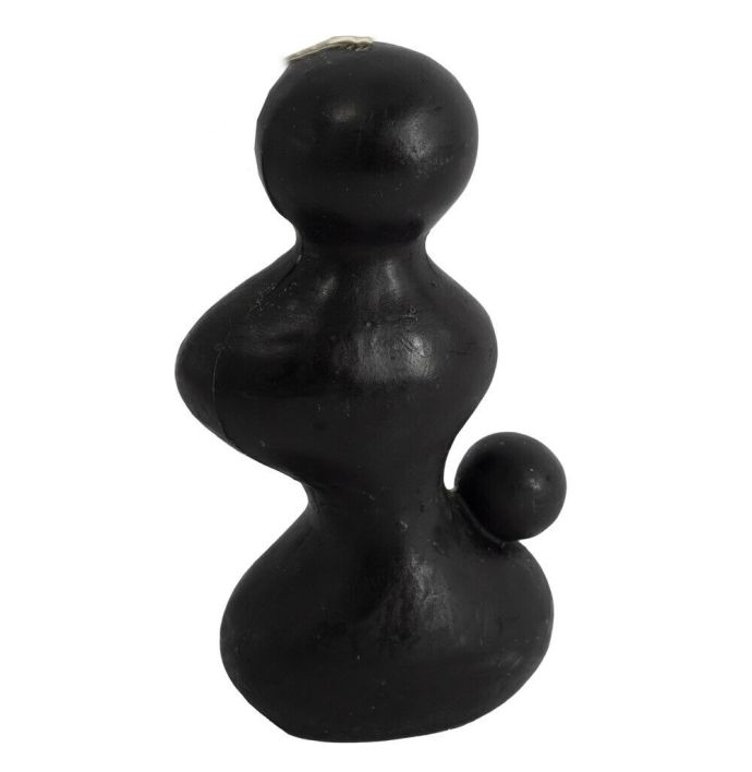 Kaars organisch zwart 