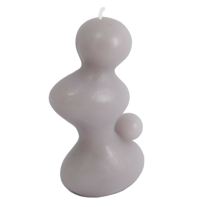 Kaars organisch lila