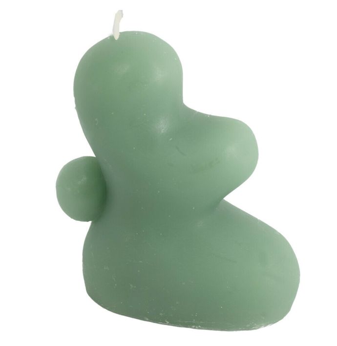 Kaars organisch groen