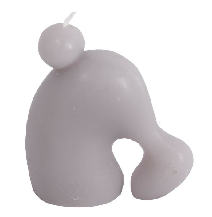 Kaars organisch lila