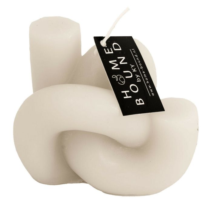 Kaars organisch beige