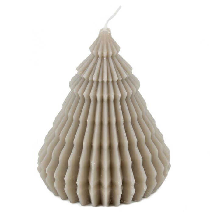 Kaars boom modern taupe