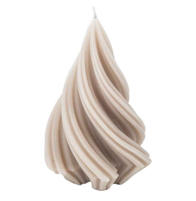 Soyakaars twist dennenboom beige 