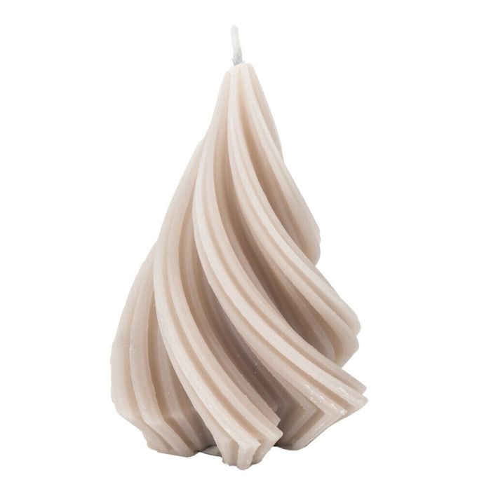 Soyakaars twist dennenboom beige 