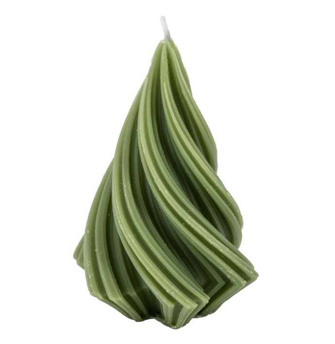 Soyakaars twist dennenboom groen 