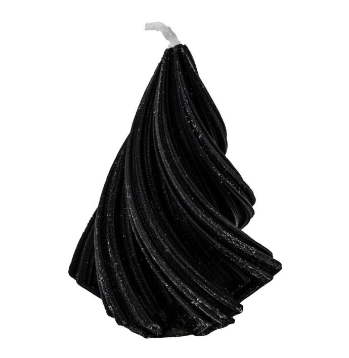 Soyakaars twist dennenboom zwart 