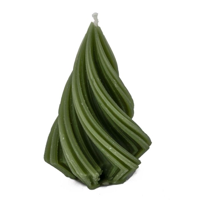 Soyakaars twist dennenboom groen