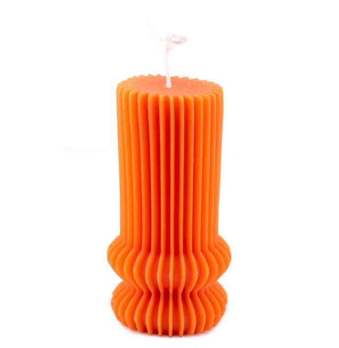 Soyakaars pinstripe oranje